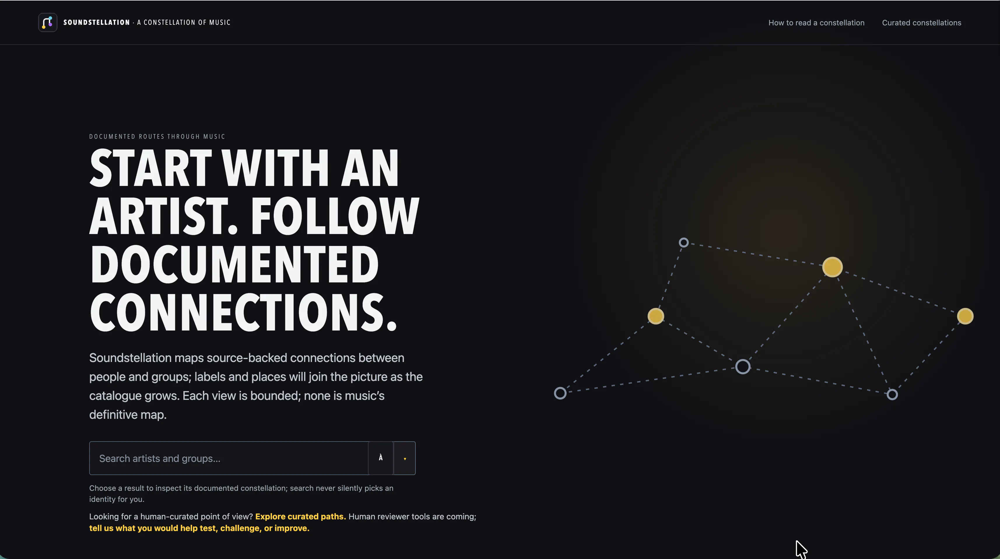 Soundstellation screenshot 1