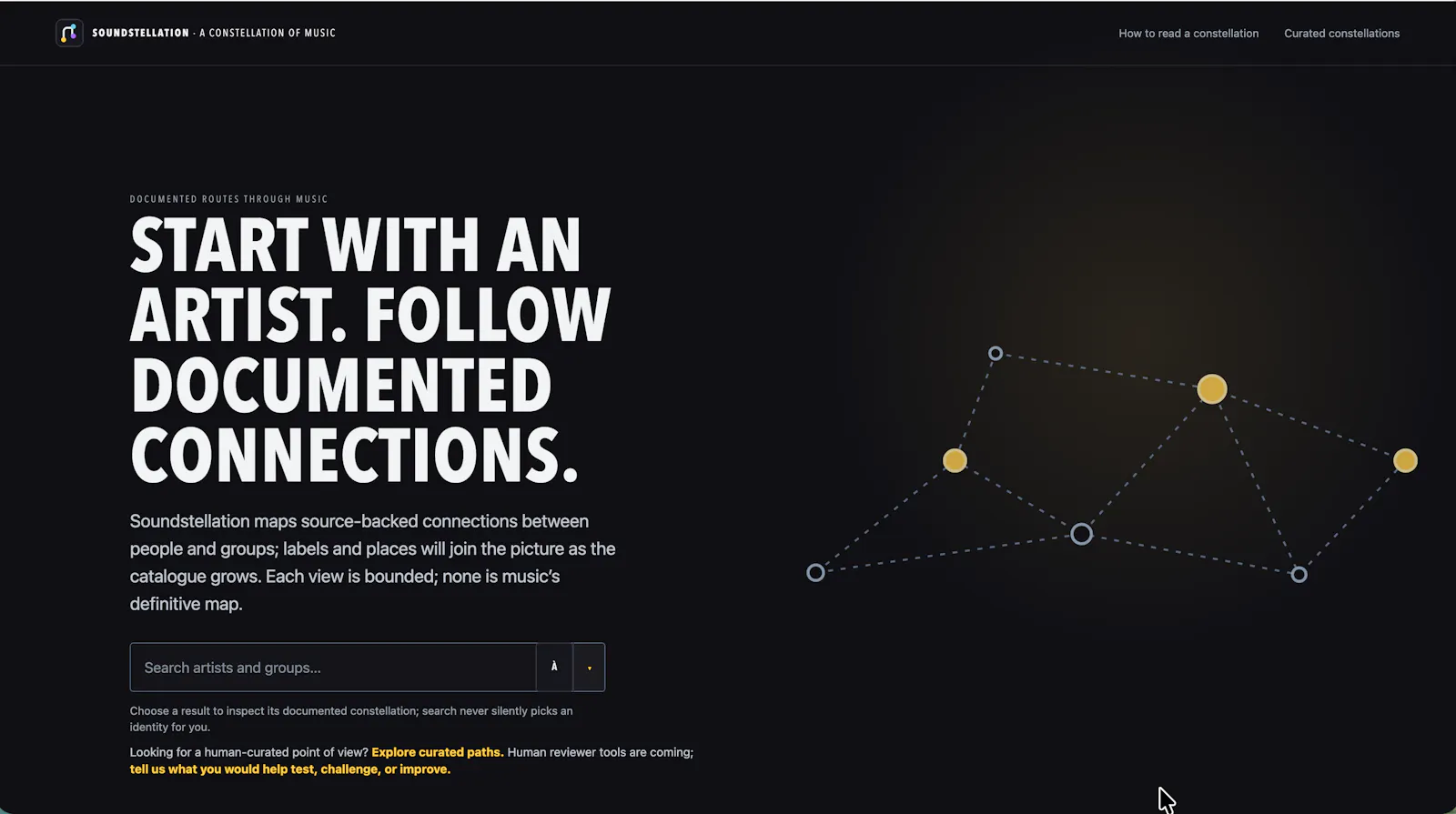Soundstellation screenshot 1
