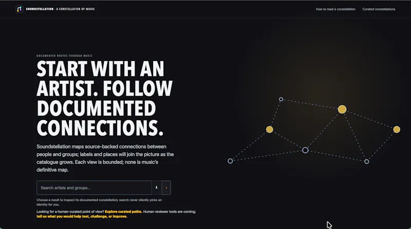 Soundstellation screenshot 1