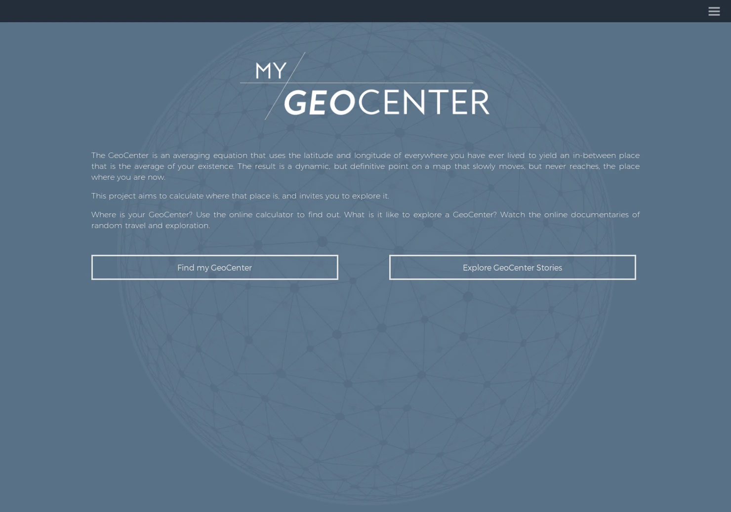 My GeoCenter