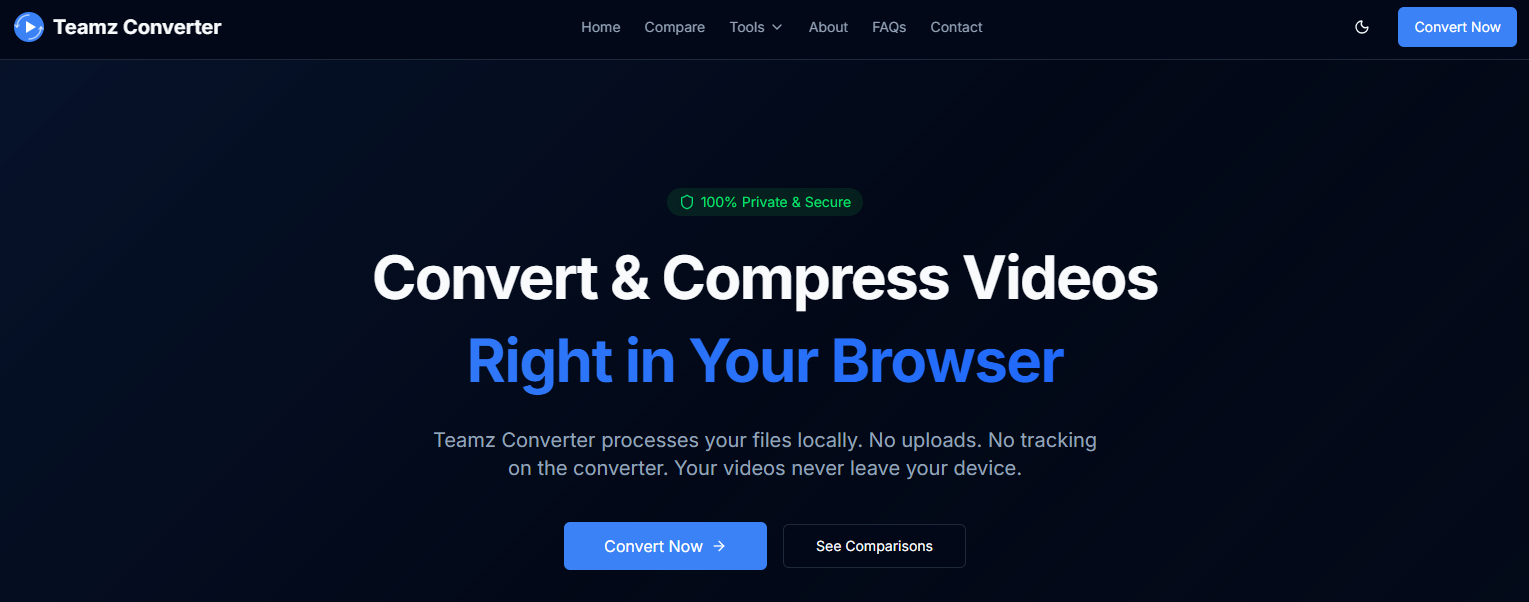 Teamz Converter - Main product screenshot demonstrating key features and user interface