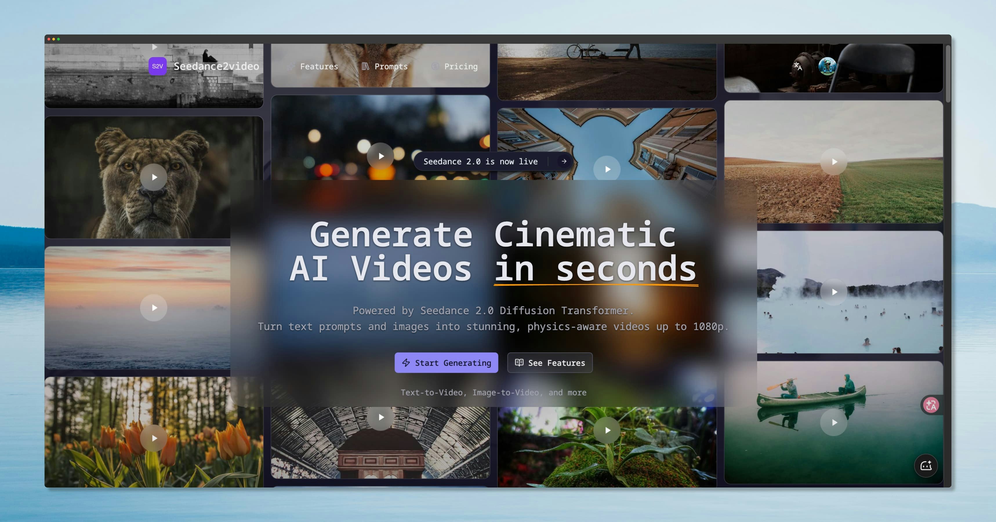 Seedance2video gallery image