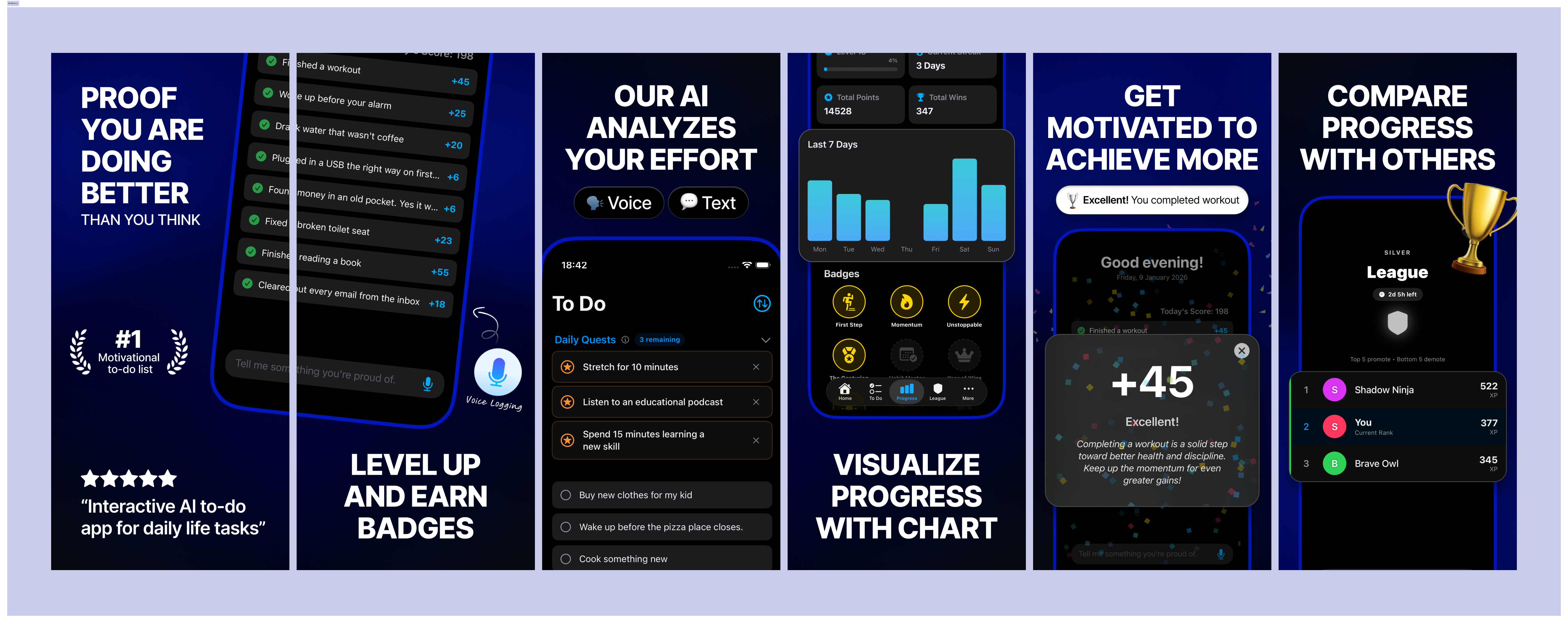 Achievery - Main product screenshot demonstrating key features and user interface