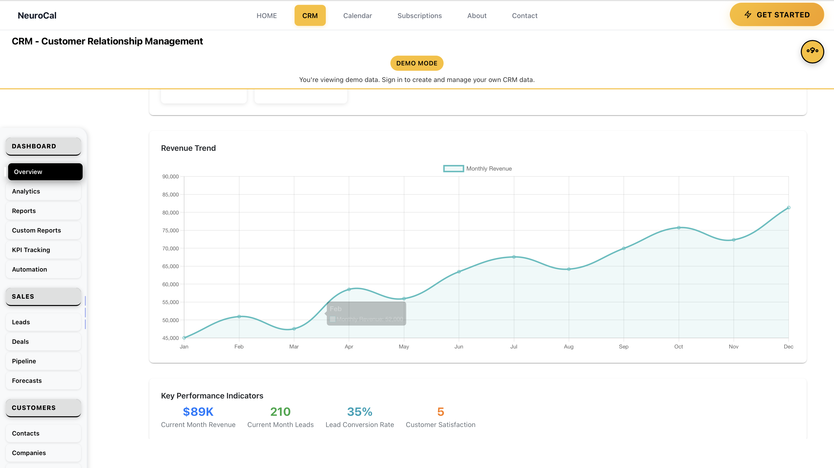 وسائط منصة CRM والتقويم العصبي Aipower - الكل في واحد CRM مع AI chatbot ، إدارة التقويم 2