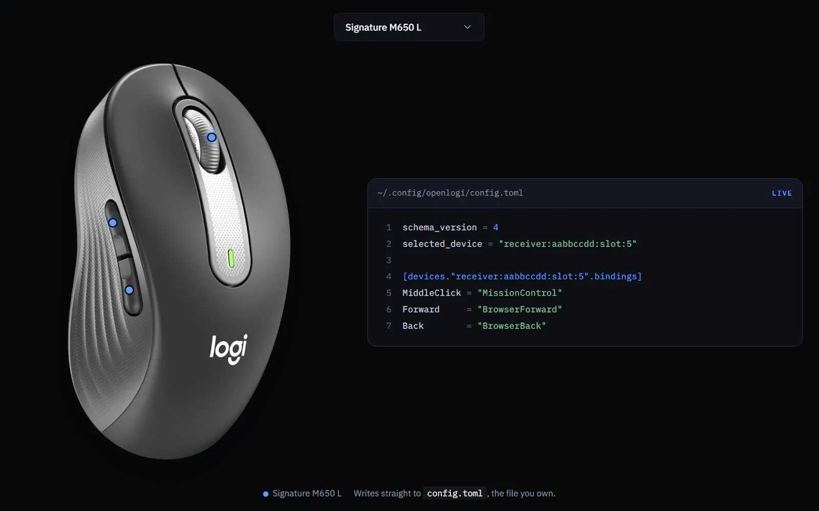 OpenLogi screenshot 10