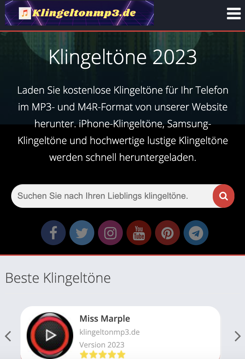 Klingelton mp3 media 2