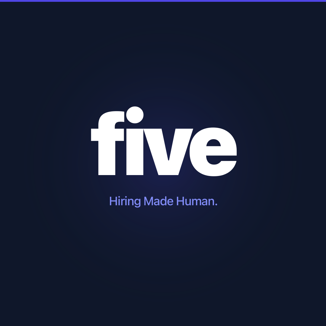 five - Product Hunt launch logo and brand identity
