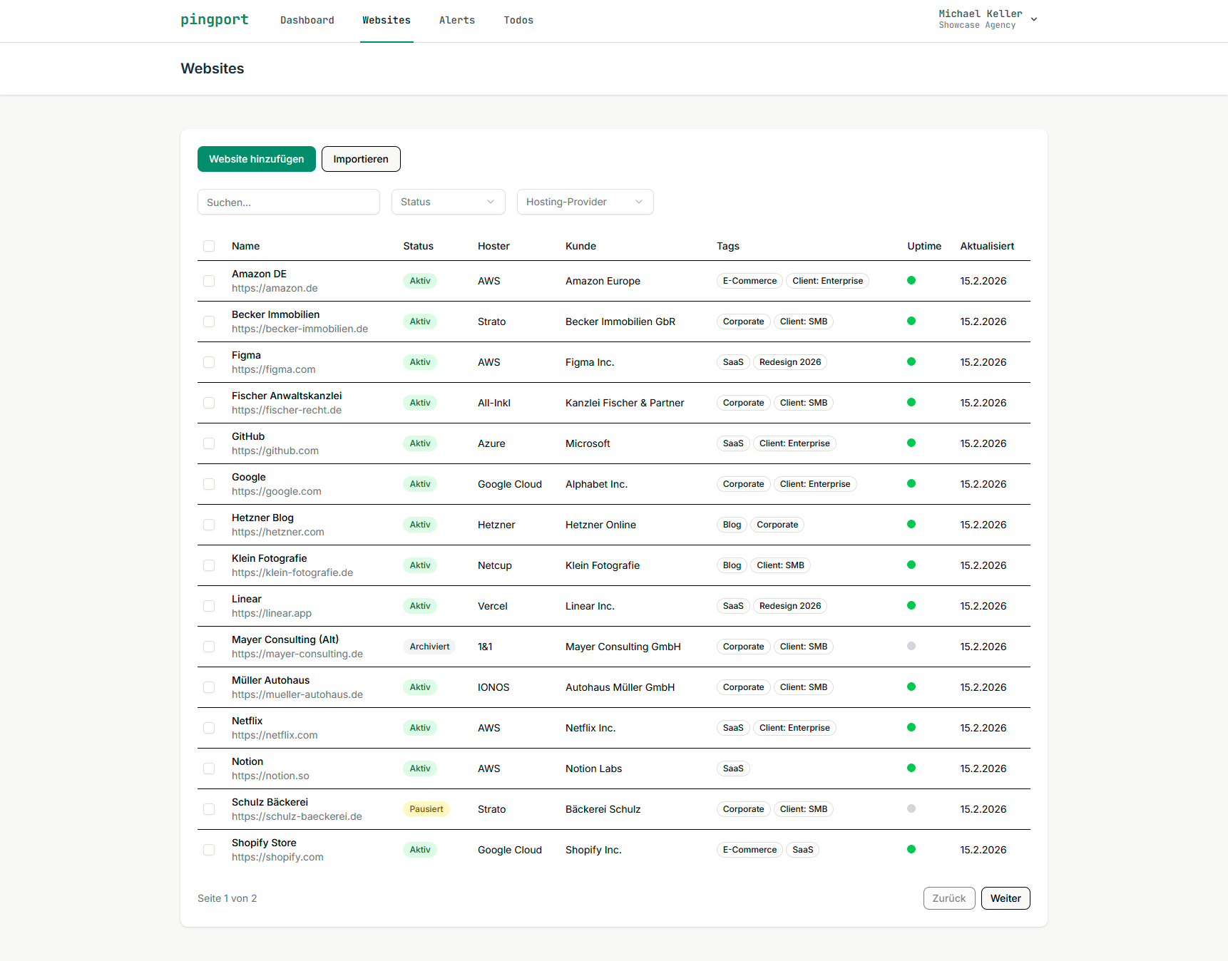PingPort - Screenshot 3 showing product features and functionality