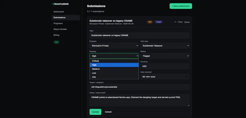 BountyDesk screenshot 11