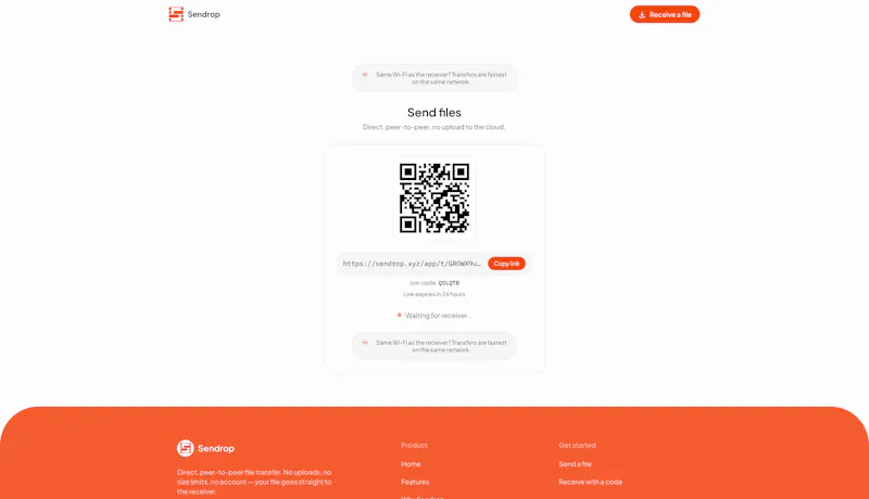 Sendrop screenshot 4