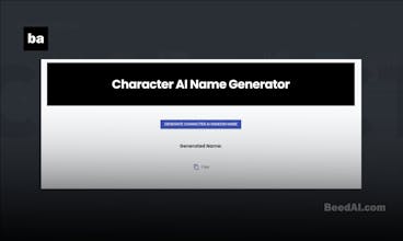 Character AI Name Generator gallery image
