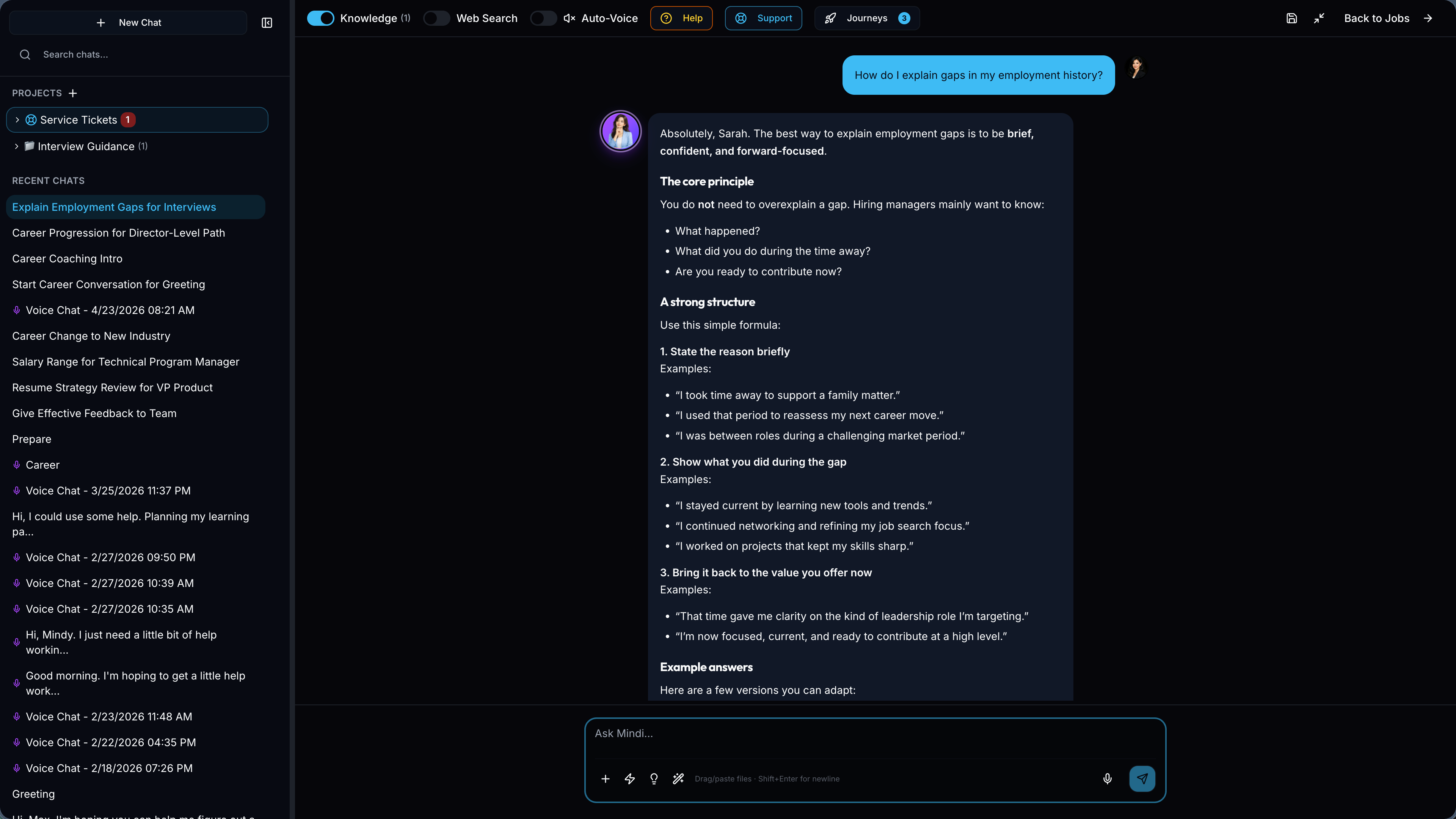 CareerMinded AI gallery image
