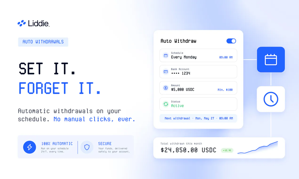 Liddie - Crypto Payments gallery image