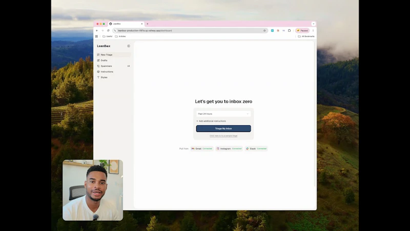 LeanBox screenshot 1 (video preview)