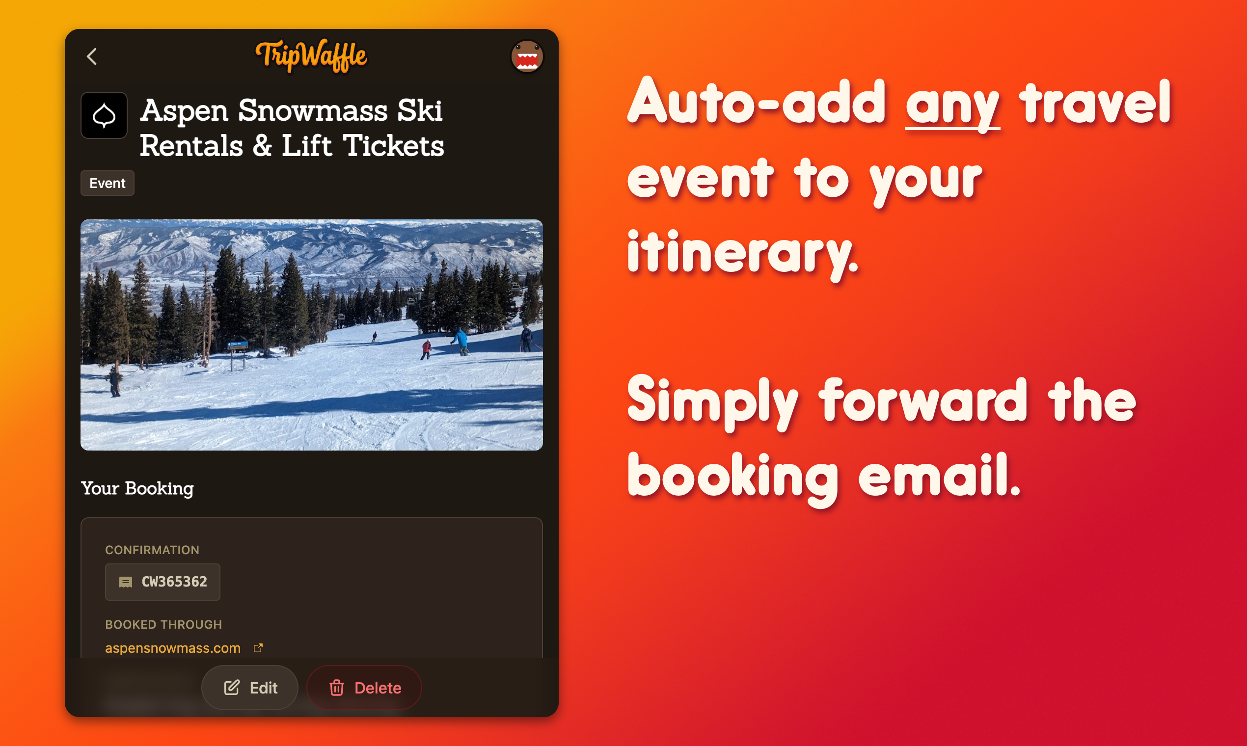 TripWaffle gallery image