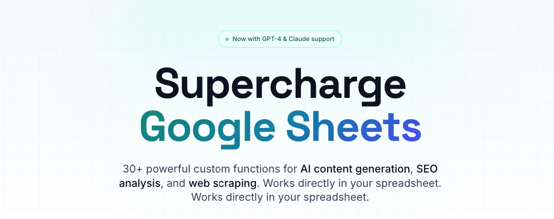 Unlimited Sheets gallery image