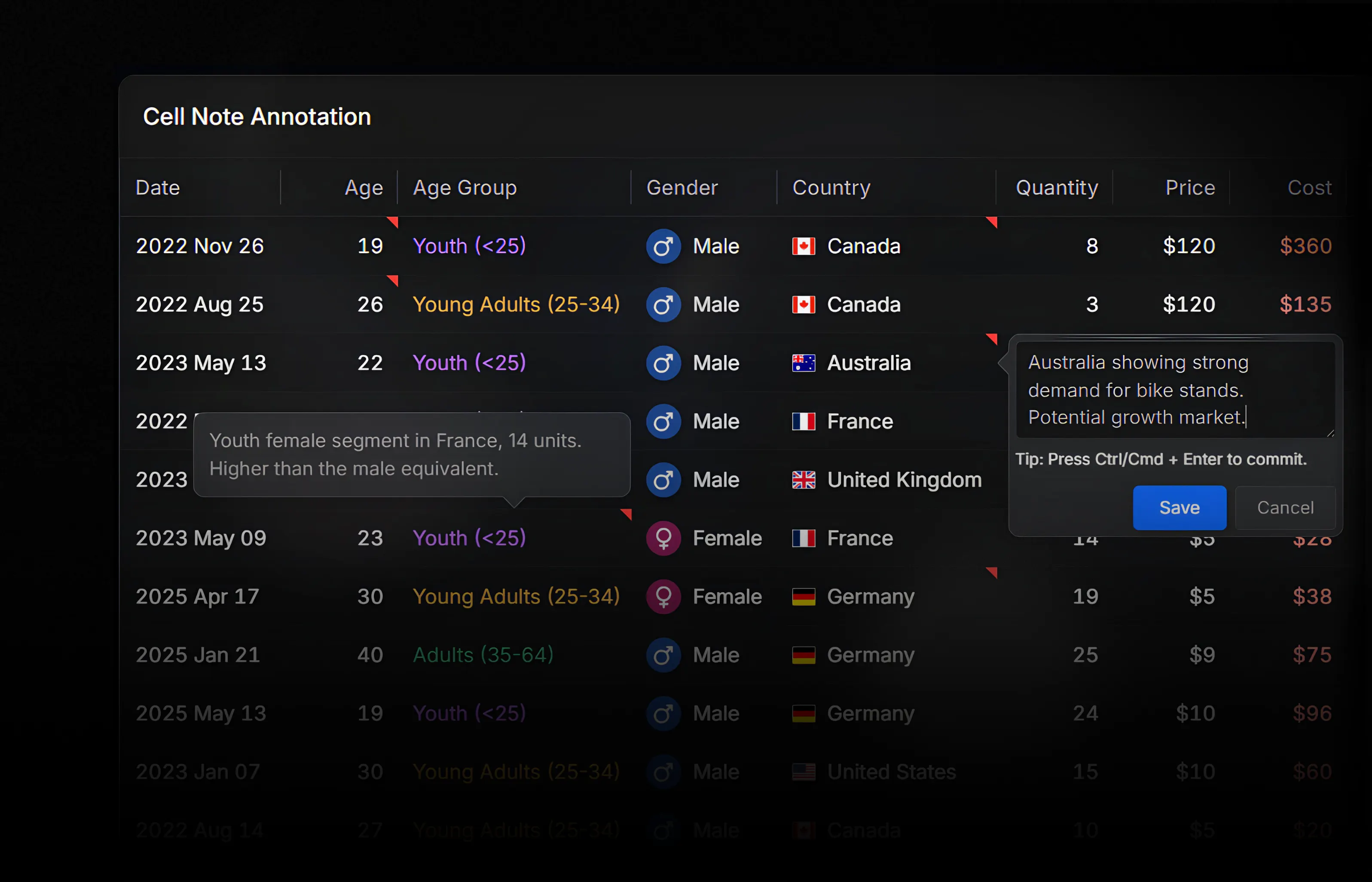 LyteNyte Grid 2.2 截图 1