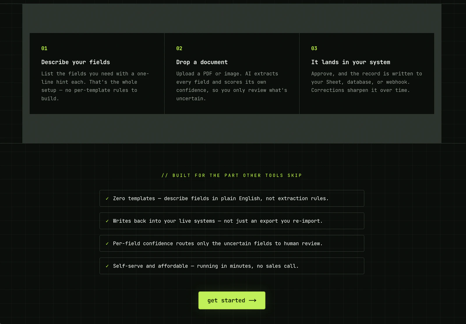 Intake screenshot 3