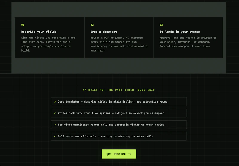 Intake screenshot 3