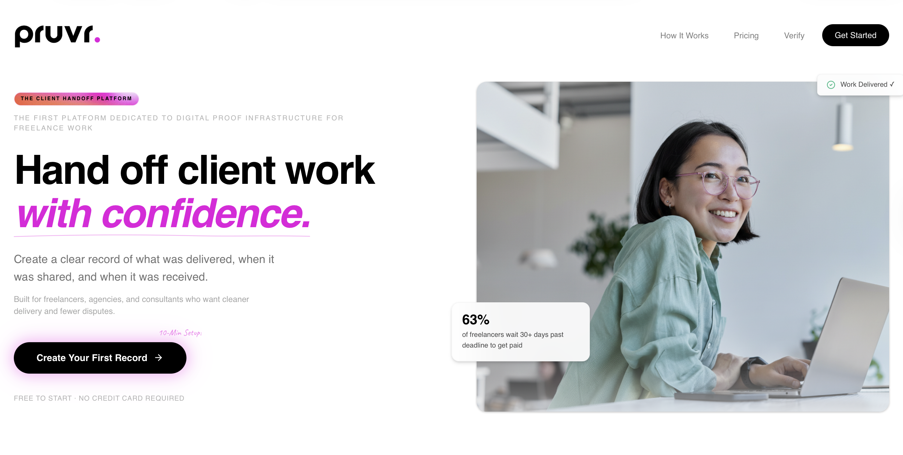 PRUVR — The Client Handoff Platform gallery image