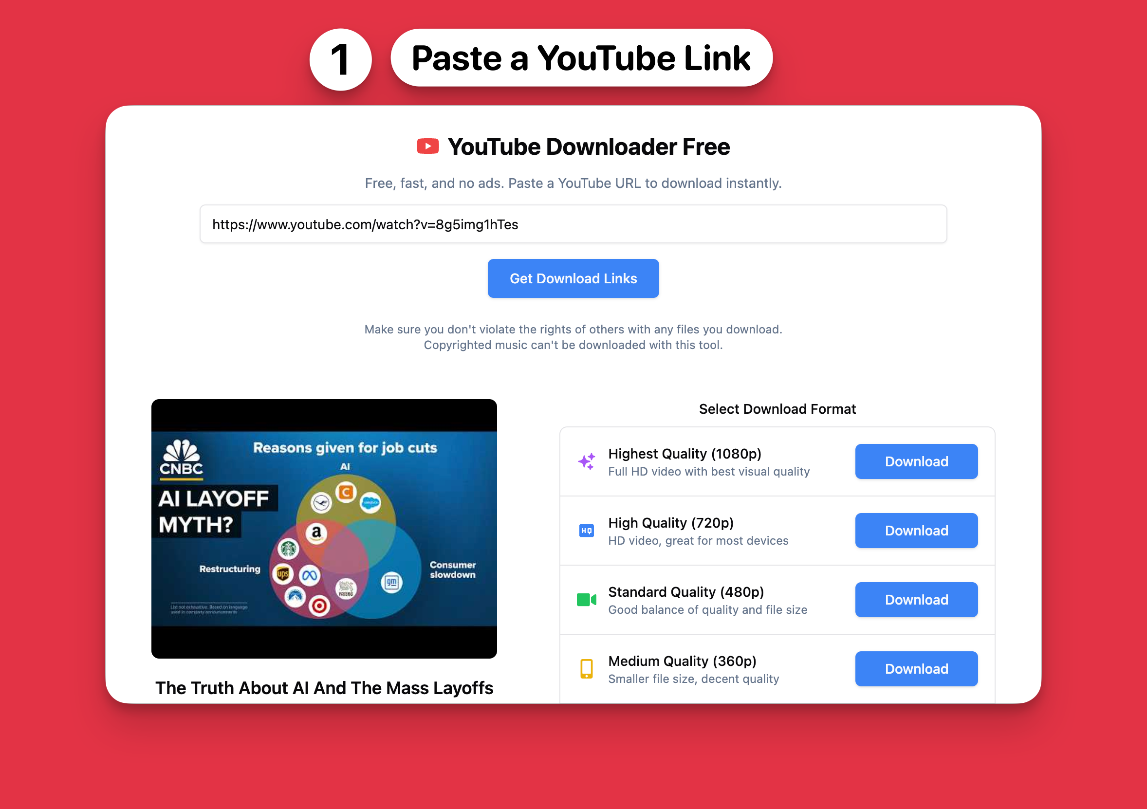 YouTube Downloader Free gallery image