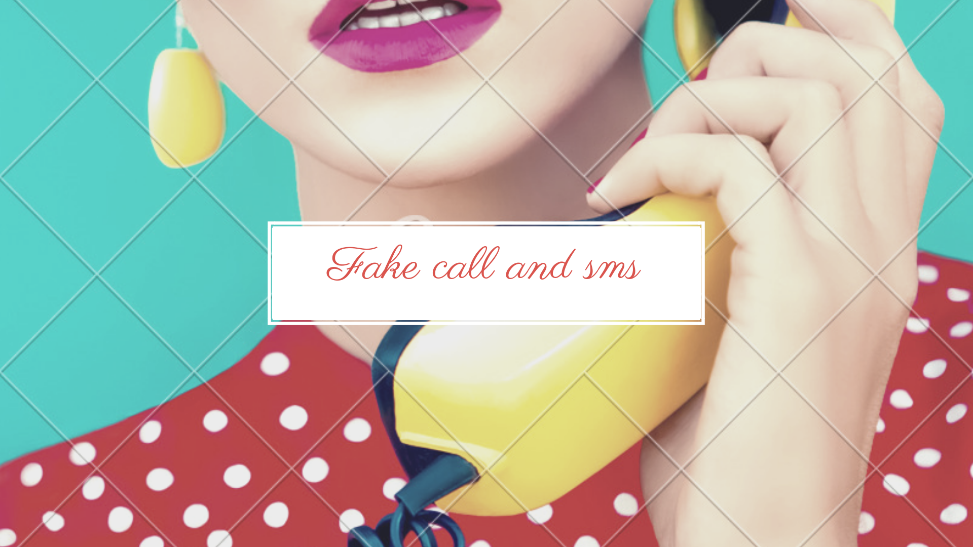 Fake call and sms