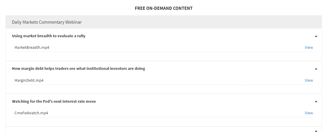 Daily Market Commentary Webinars By Investopedia gallery image