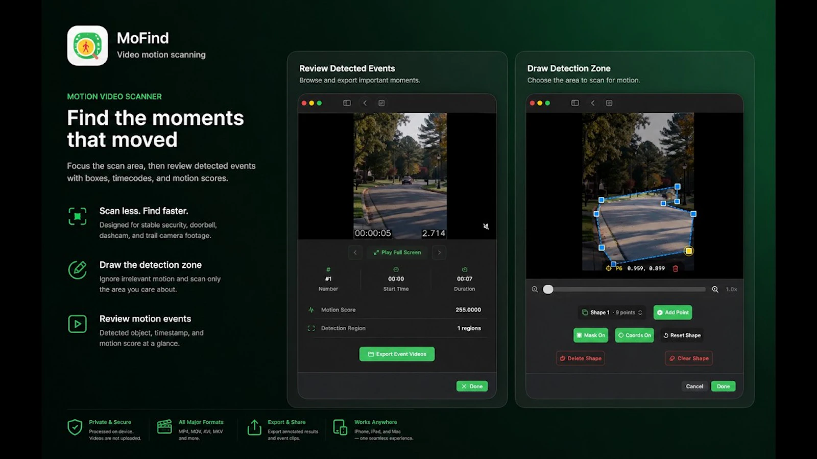 MoFind screenshot 1 (video preview)