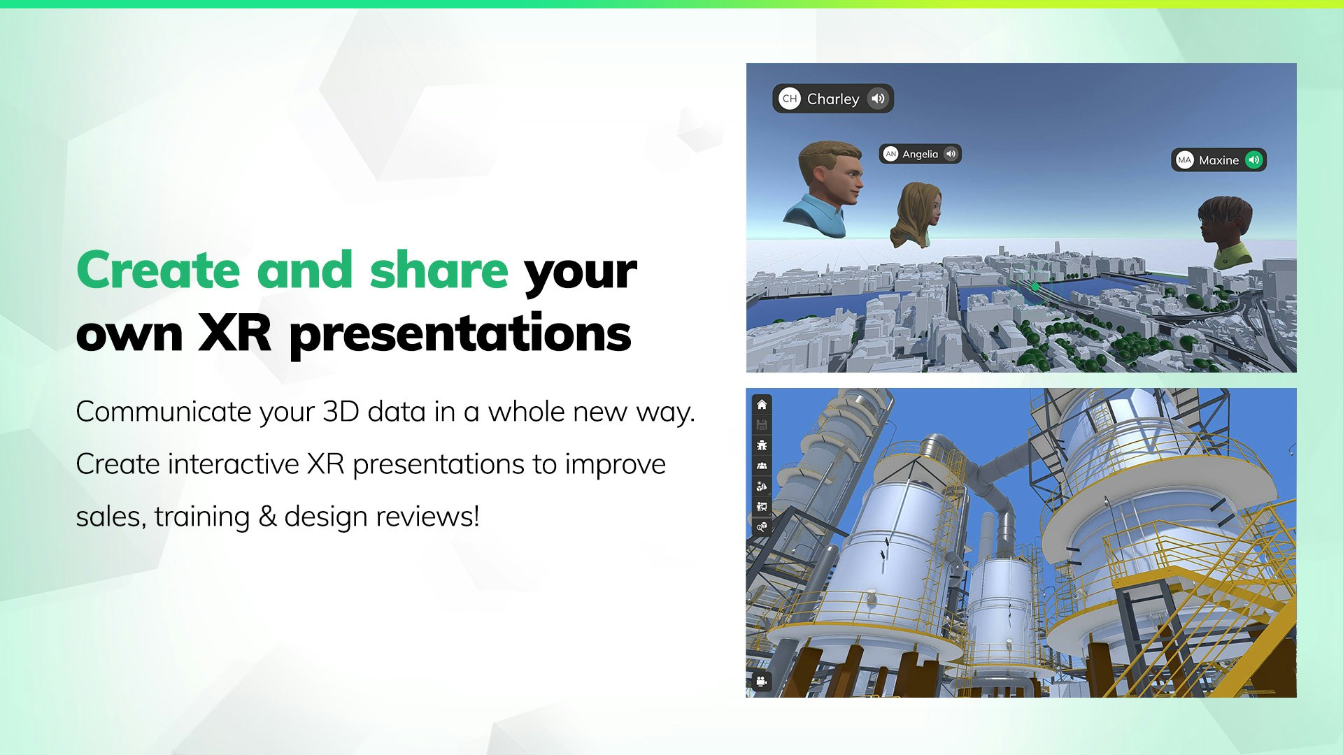 Виртуальная - Решение для презентации XR для предприятий медиа 2