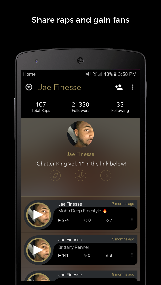 Rapchat for Android gallery image