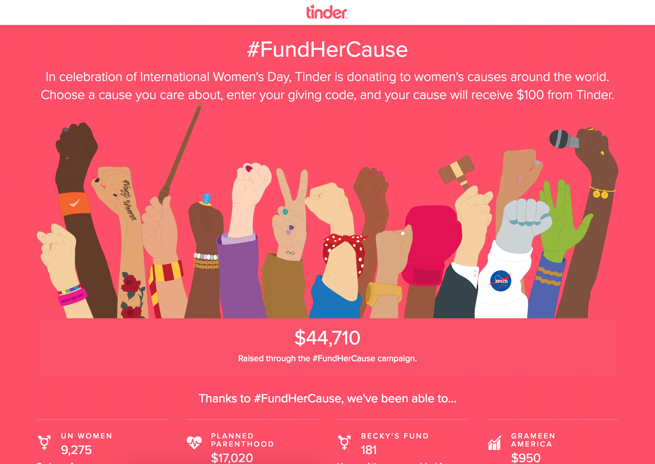 #FundHerCause gallery image