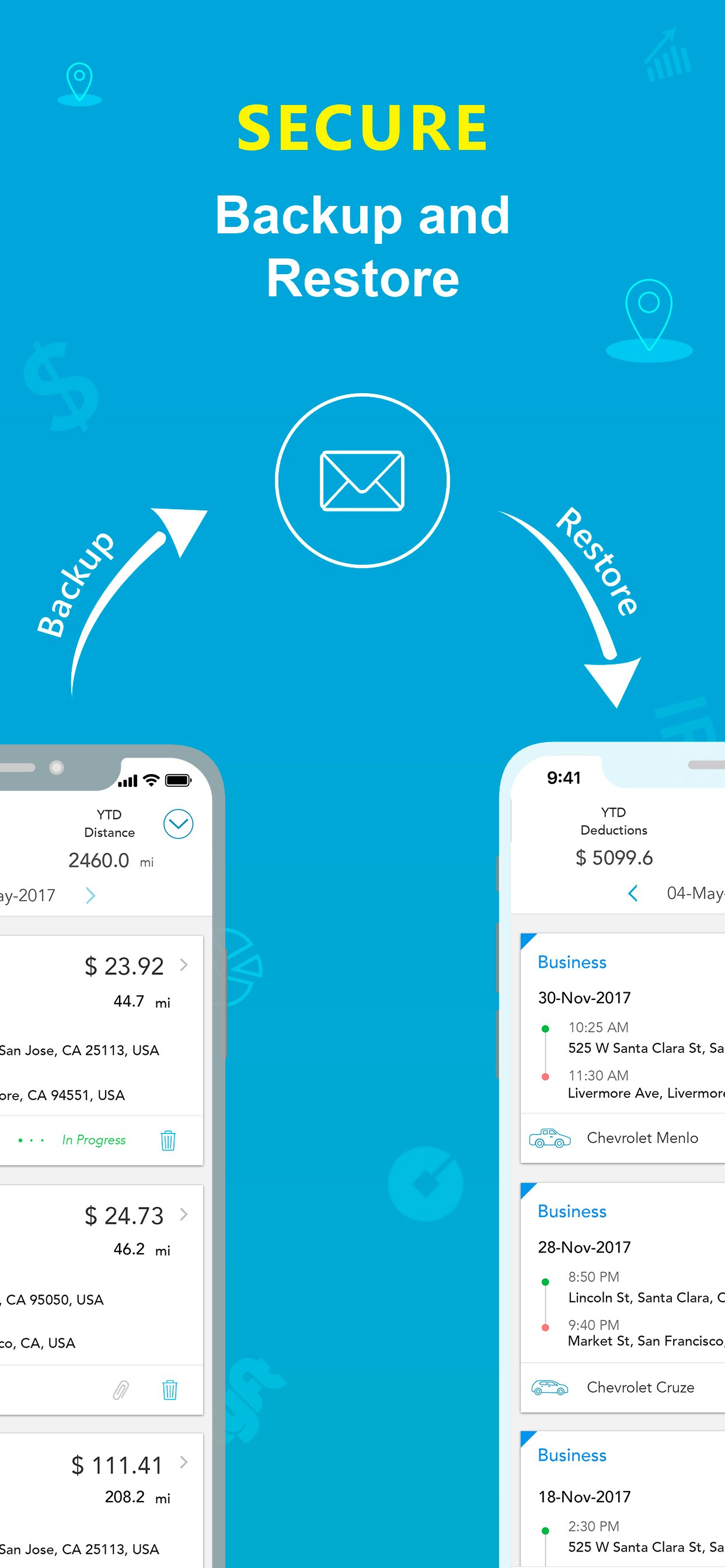 Swift Miles - Mileage Tracker - Track Miles & Ride Share media 8
