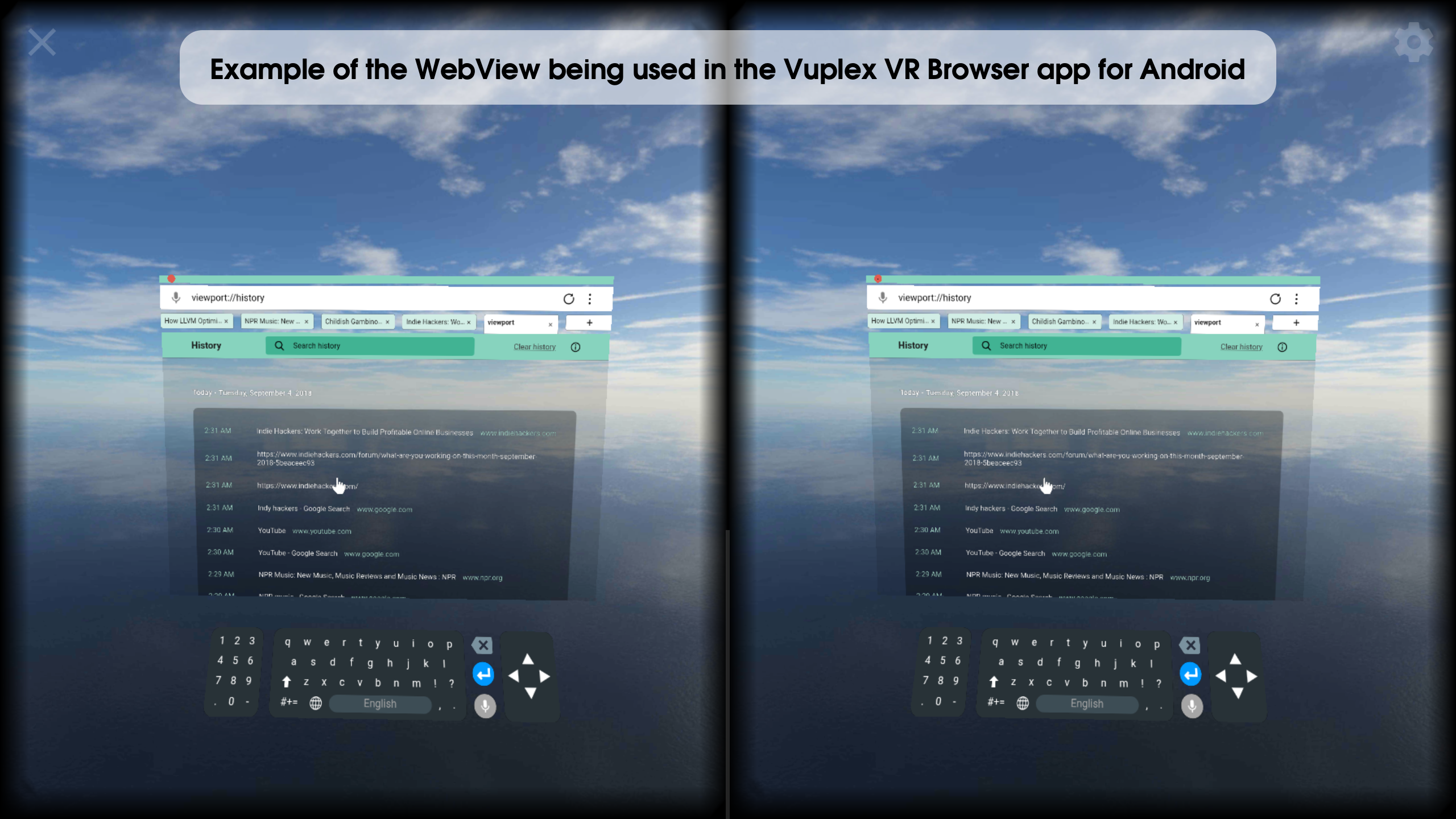 Unity 3D WebView for Android and iOS gallery image