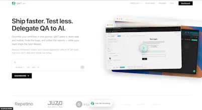 QAIT - Configure once. AI tests forever. gallery image