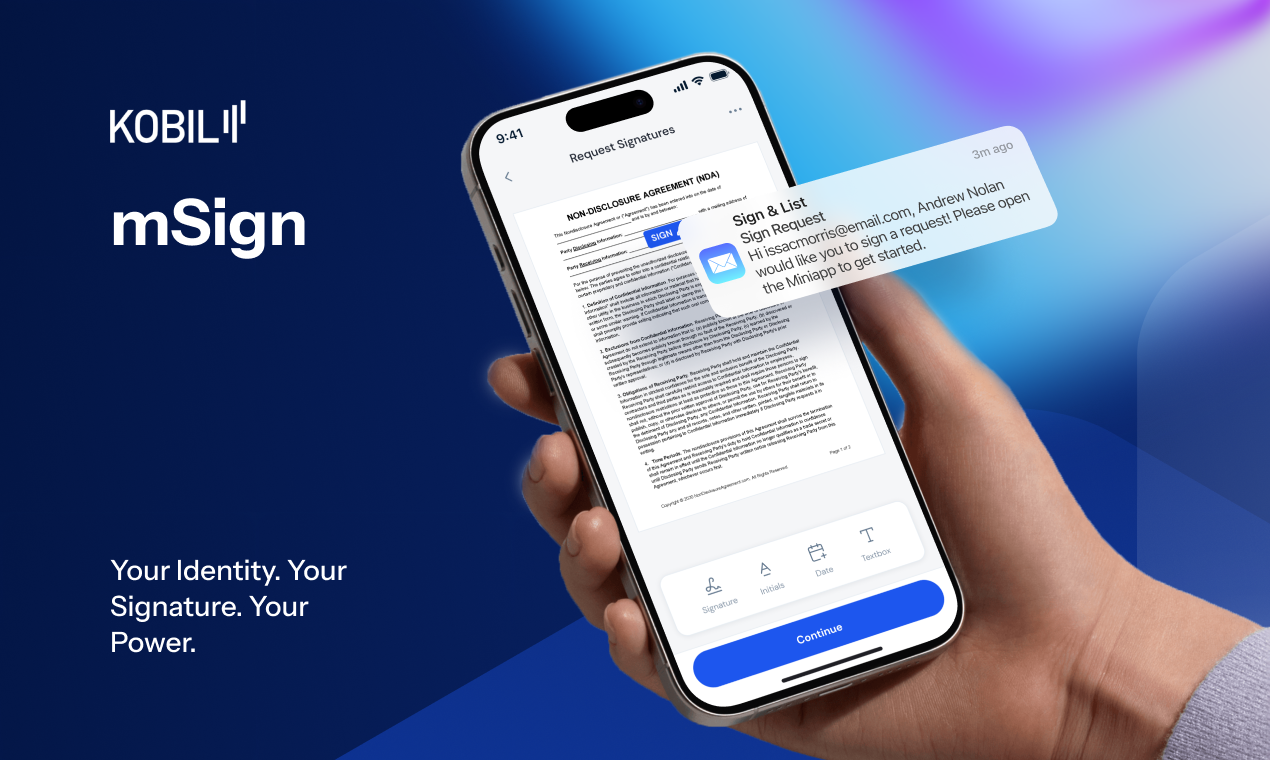 Kobil Secure SuperApp 플랫폼 - 비즈니스를 확보하고 성장을 강화하십시오 미디어 7