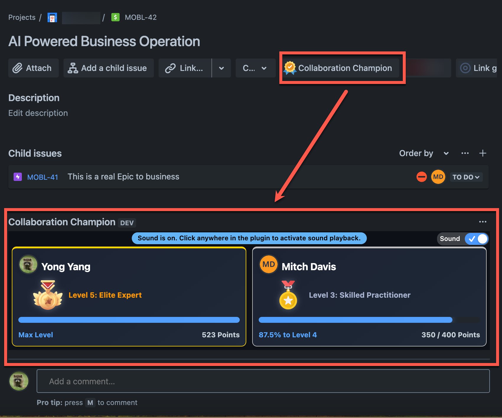 Collaboration Champion for Jira media 2