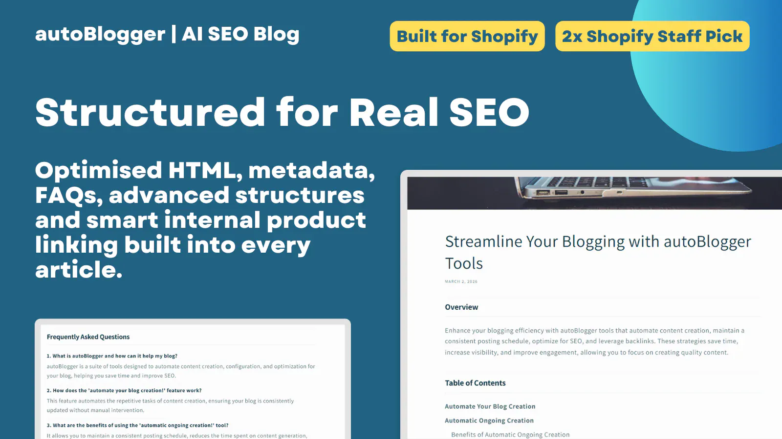 autoBlogger Shopify screenshot 5