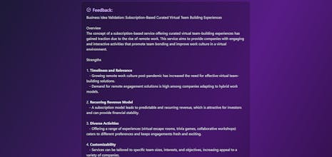 Go/NoGo- Business Idea Validator gallery image