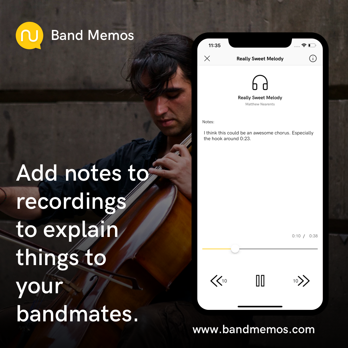 Band Memos gallery image