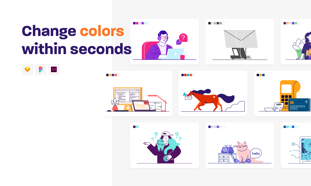 Whoooa! 156 illustrations gallery image