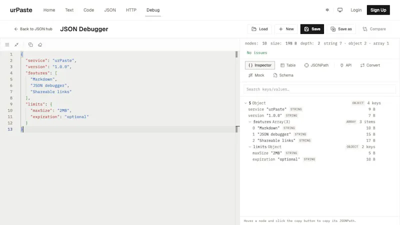 urPaste screenshot 4