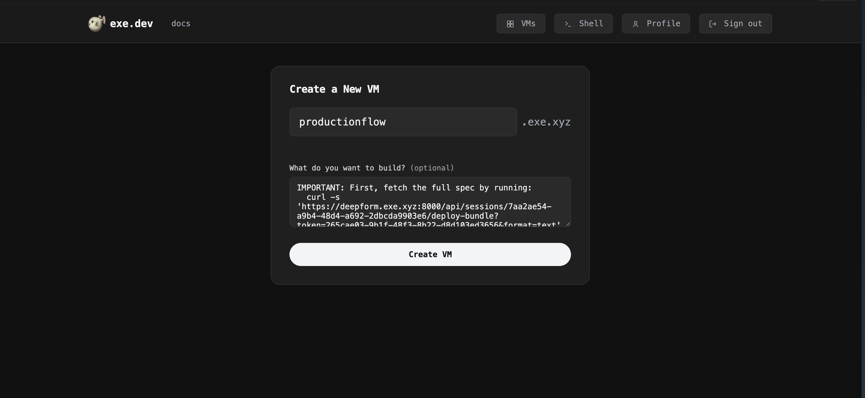 DeepForm - Screenshot 4 showing product features and functionality