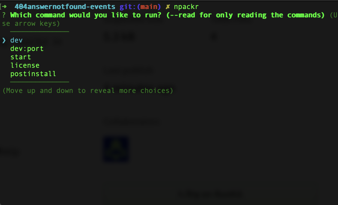 npackr - nodejs cli hulpprogramma om uw pakket te maken. Json lees sneller media 1