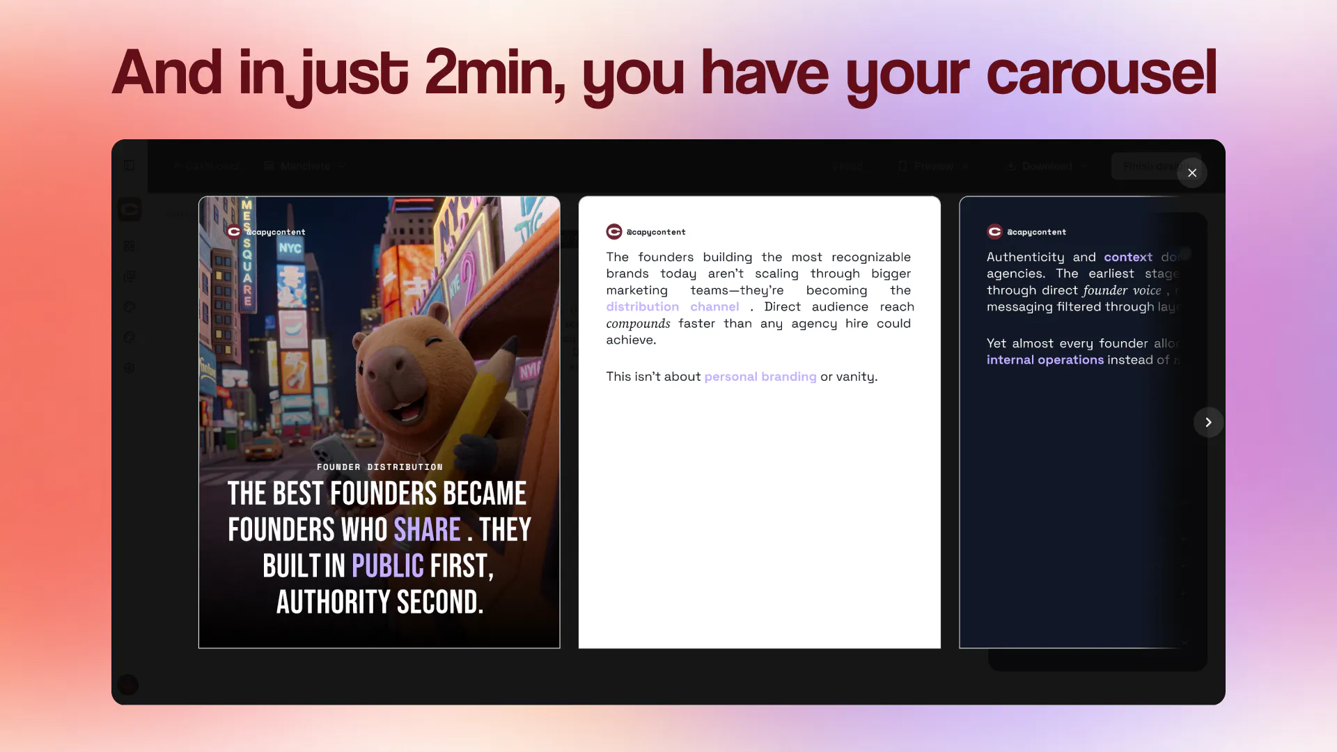 CapyContent gallery image