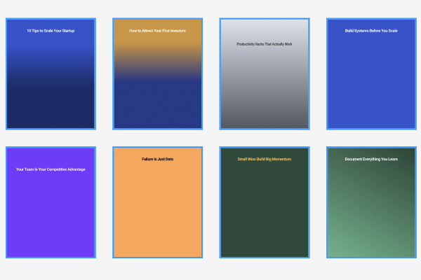 19 post templates for entrepreneurs.