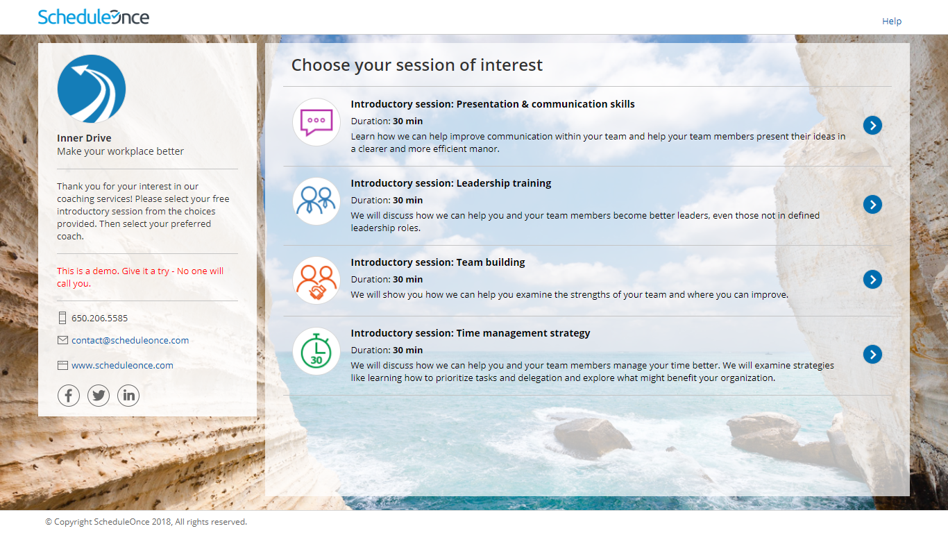 ScheduleOnce gallery image