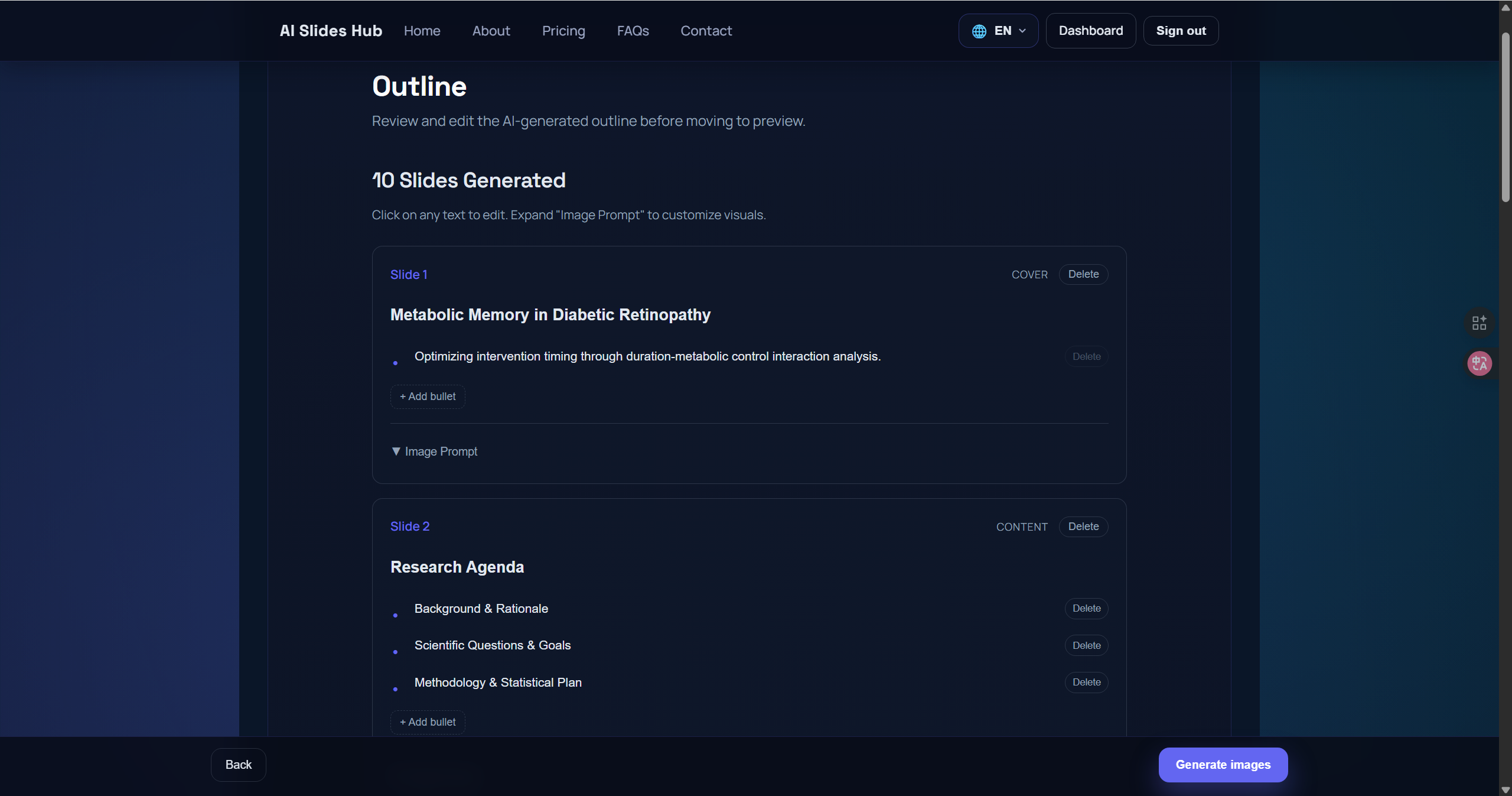 AI Slides Hub gallery image