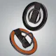 Kilyos Magnetic Phone Ring Stand Leather