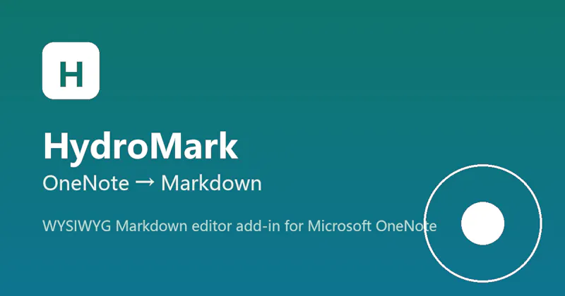 HydroMark screenshot 1