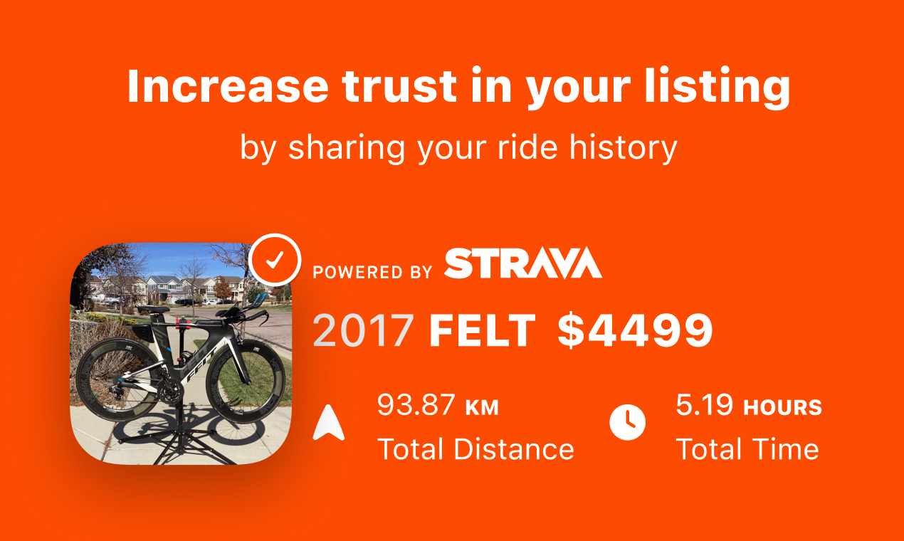 스프로킷 - Strava 확인 - Strava 기어 추적 데이터를 공유하여 신뢰를 높이십시오 미디어 2